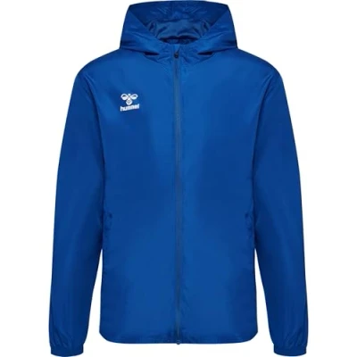 Abbildung von Hummel Essential Allweather Regenjacke / wasserabweisende Jacke, Herren, Größe: Large, True blue
