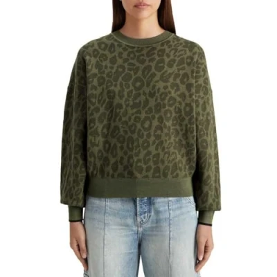 Abbildung von Scotch &amp; Soda Relaxed Strickpullover, Damen, Größe: Medium, Khaki