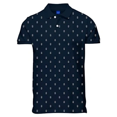 Abbildung von JACK &amp; JONES Men&#039;s JORCOLLECT Polo SS FST Poloshirt, Navy Blazer, M