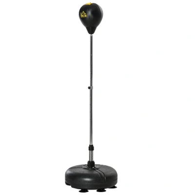 Abbildung von Punchingball Set Standbox Fitness Boxsack Training 133 151 cm höhenverstellbar mit 1 paar Handsc