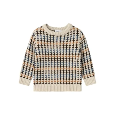 Abbildung von Name it Nmmopalse Strickpullover für Kinder, Größe: 98, Summer sand