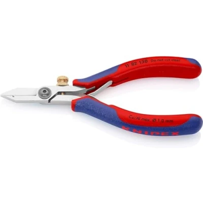 Abbildung von Knipex Elektronik Abisolierschere mit Mehrkomponenten Hüllen 140 mm 11 82 130