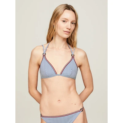 Abbildung von Tommy Hilfiger Bikinitop, Damen, Größe: Small, Ww ithaca anchor blue