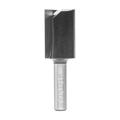 Abbildung von ENT 10405 Nutfräser HW, Schaft (S) 8 mm, Durchmesser (D) 19 NL 30 SL 32 GL 62 mm