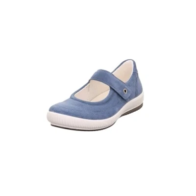 Abbildung von Legero Riemchenballerina, Damen, Größe: 43, Blau Schuhe