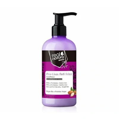 Abbildung von Real Natura Pro Liss Anti risottis Salz Conditioner pflegendes Arganöl perfekte Glättung und intensiver Glanz für alle Haartypen 300 ml