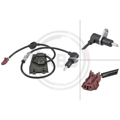 Abbildung von A.B.S. 31928 ABS Sensor passiver 795 braun SUBARU: Forester I