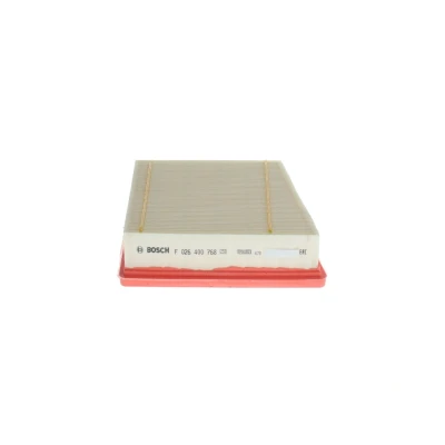 Abbildung von BOSCH F 026 400 768 Luftfilter 57mm 196mm 163mm Filtereinsatz FORD: Fiesta 6, 6 Van, Mk6 Limousine