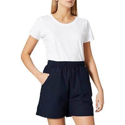 Abbildung von Trigema Damen 515301 Short, Blau (blau 046), 52 (Herstellergröße: XXL)