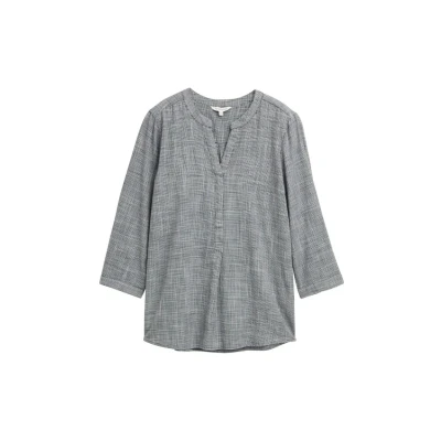 Abbildung von TOM Tailor Bluse, Damen, Größe: 34, Midnight navy blue