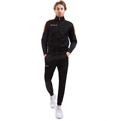 Abbildung von GIVOVA Herren Tuta Revolution Fluo Sportoutfit, Mehrfarbig, 3XS
