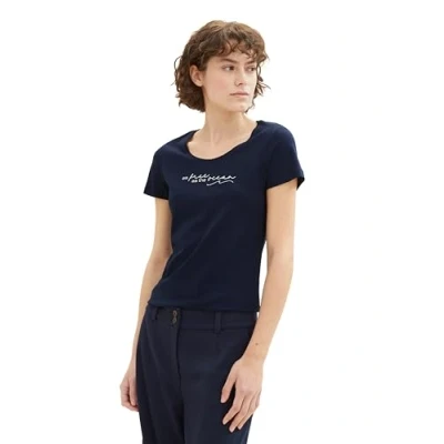 Abbildung von TOM TAILOR Langarmshirt mit Henley Ausschnitt