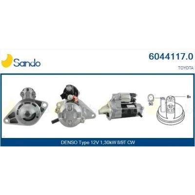 Abbildung von CASCO CST10358AS Anlasser 12V 1,80kW 11, 9 CPS0066 M8 82mm FIAT: Doblo I Cargo, Kombi, Punto II Schrägheck