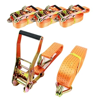 Abbildung von 4X TRUTZHOLM Spanngurte mit Ratsche Zurrgurt 2 TLG. 10m 5t 5000kg TÜV/GS