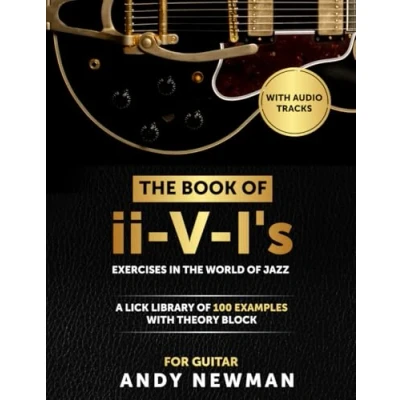 Abbildung von the Book of ii V I&#039;s: Exercises in World Jazz for Guitar