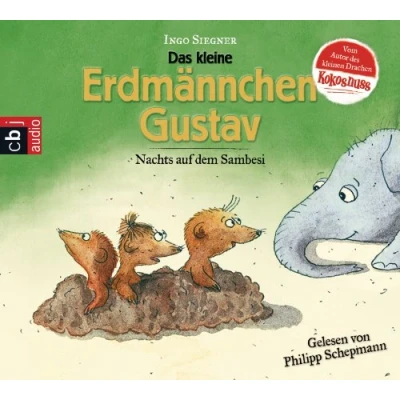 Abbildung von Das kleine Erdmännchen Gustav Nachts auf dem Sambesi