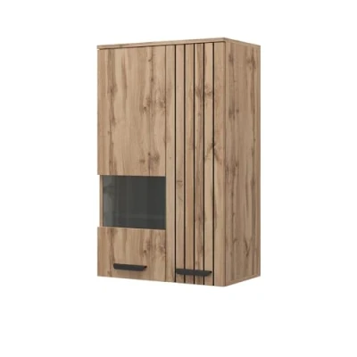 Abbildung von Vicco Hängeschrank Amber, Braun, 60.2 cm mit 2 Türen