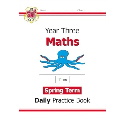 Abbildung von KS2 Maths Year 3 Daily Practice Book: Spring Term (CGP Workbooks)