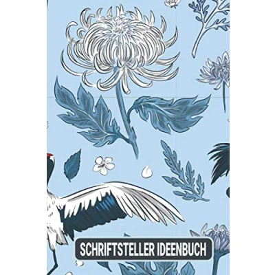 Abbildung von Schriftsteller Ideenbuch: Planungs und Notizbuch zum ausfüllen Autor checklisten auch für Einsteiger Arbeitsbuch Autorenplaner Vogel China Kranich