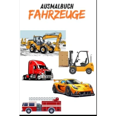 Abbildung von Ausmalbuch: Welt der Fahrzeuge: Willkommen in Fahrzeuge