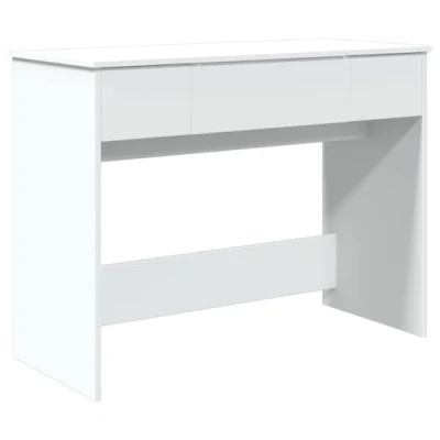 Abbildung von vidaXL Schminktisch mit Spiegel Weiß 100x45x76 cm (1 St)