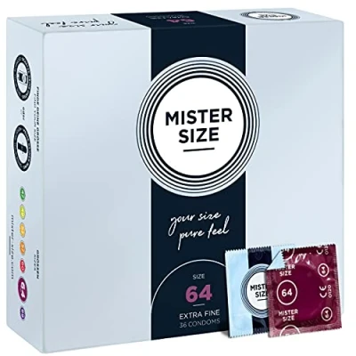 Abbildung von MISTER.SIZE 64 mm Kondome 36 Stück
