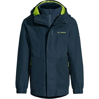 Abbildung von Vaude Campfire 3IN1 Outdoorjacke für Kinder, Größe: 122/128, Dark sea