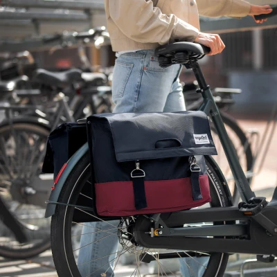 Abbildung von Recycelte Doppelpacktasche Urban Proof 40 Liter Grün/Grau