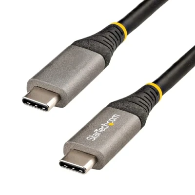 Abbildung von StarTech.com 50cm USB C Kabel 10Gbit/s IF zertifiziertes 3.2 Gen 2 Typ 100W (5A) Power Delivery, DP Alt Mode Laden&amp;Synchronisieren (USB31CCV50CM)