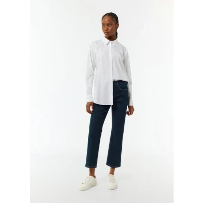 Abbildung von comma casual identity Flared Jeans, Damen, Größe: 32, Navy