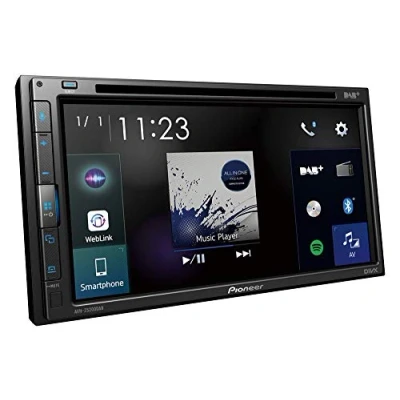 Abbildung von Pioneer AVH Z5200DAB 2 DIN Multimedia Player, 6,8 Zoll ClearType Touchscreen, Smartphone Anbindung, USB, Apple CarPlay, Android Auto, DAB/DAB+ Digitalradio, Bluetooth, 13 Band Grafikequalizer