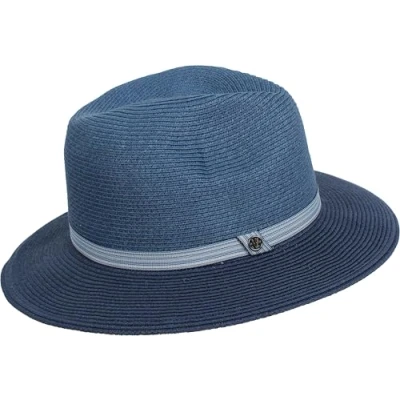 Abbildung von Loevenich Summer Fedora Hut, Damen, Größe: One Size, Ibiza blue