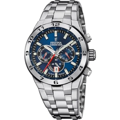Abbildung von Festina Uhr, Herren, Größe: One Size, Argenté