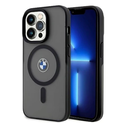 Abbildung von BMW BMHMP14XDSLK Hülle für iPhone 14 Pro Max 6.7&quot; Schwarz hardcase Signature