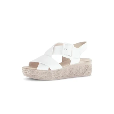 Abbildung von Gabor Damen Riemchensandalen, Frauen Sandalen,Sommersandalen,flach,Sommerschuhe,Freizeitschuhe,offene Schuhe,Strandschuhe,Latte,36 EU / 3.5 UK