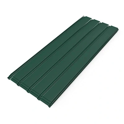 Abbildung von Mondeer Wellplatte Dachplatten(12 tlg), 12x Trapezblech 115cm x 45cm verzinkt Profilblech Dachblech