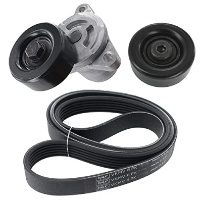 Abbildung von SKF VKMA 65127 Keilrippenriemensatz HYUNDAI: Tucson, Santa Fe I, Trajet, KIA: Sportage II, CARENS 2, 3