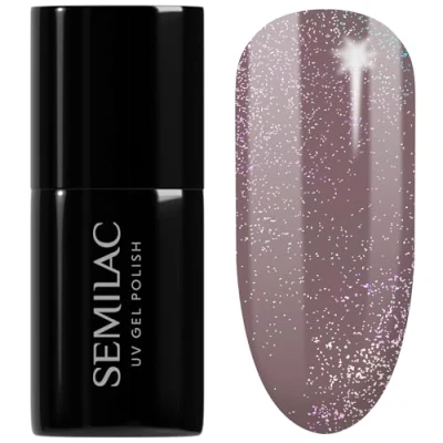 Abbildung von Semilac UV Nagellack Hybrid 322 Shimmer Dust Brown 7ml
