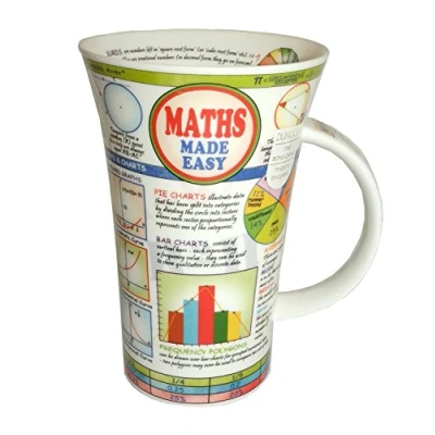 Abbildung von DUNOON Becher Glencoe Motiv &quot; MATHS MADE EASY
