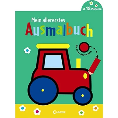 Abbildung von Mein allererstes Ausmalbuch (Traktor): Malbuch für Kinder ab 1 Jahr / 18 Monate 2 Jahre