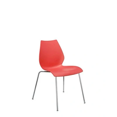 Abbildung von Kartell Maui Büro Stuhl, Purpurrot, 2er Set
