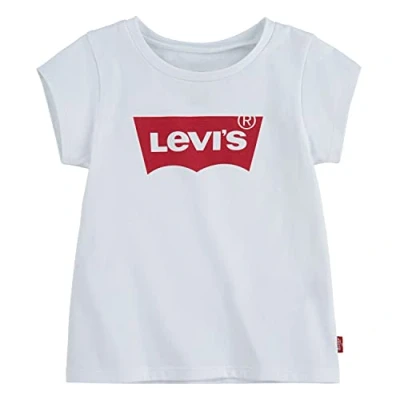 Abbildung von Levi&#039;s Batwing A LINE TEE Tshirt print für Kinder, Größe: 80, Red/white
