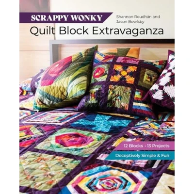 Abbildung von Quilt Block Extravaganza: 12 Blocks, 13 Projects, Deceptively Simple &amp; Fun (Scrappy Wonky)