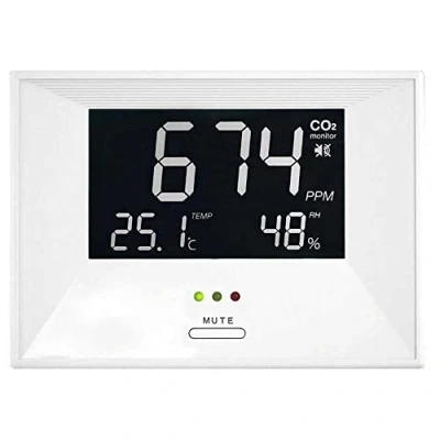 Abbildung von TFA Dostmann AIRCO2NTROL LIFE, Kohlenstoffmonoxid, Kunststoff, LED, AC, Gleichstrom, USB, 100 240 V, 50/60 Hz