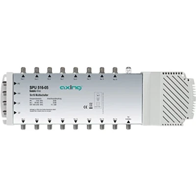 Abbildung von Axing SPU 516 05 Multischalter 5 in 16, SAT aktiv, Quad tauglich (Schaltnetzteil)
