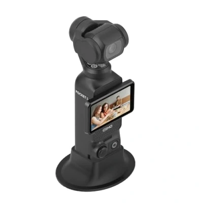 Abbildung von BRDRC Pocket 3 Ständer Basis Kamerahalterung Stützbasis Desktop Stabile Halterung Unterstützung Adapter Gimbal für DJI OSMO Kamera Zubehör