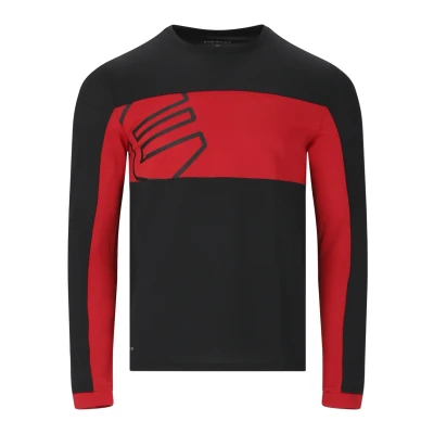 Abbildung von Endurance Havent Langarmshirt, Herren, Größe: Large, Zwart rood