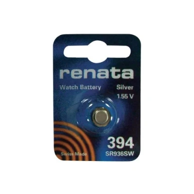 Abbildung von Renata Uhrenbatterie SP 394 ///;(380+) SR936SW (SR45,AG9,LR936,LR45,194);1 Pack