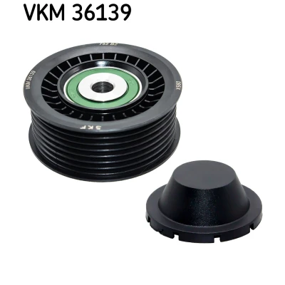 Abbildung von SKF VKM 36139 Umlenkrolle RENAULT: GRAND SCENIC 3, MASTER 3 Pritsche/Fahrgestell, Trafic Bus, DACIA: Sandero 2, Duster SUV, III