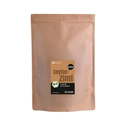 Abbildung von Wohltuer BIO Ceylon Zimt gemahlen Zimtpulver I Mit wenig Cumarin 100% reines Naturprodukt (300 g)